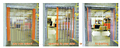Save-T® Accordion Strip Doors Opening Options